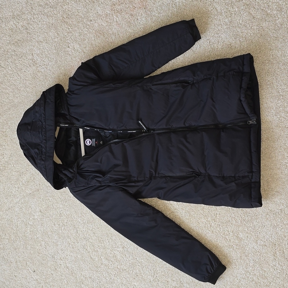 Canada Goose Nylon Black Winter Jacke